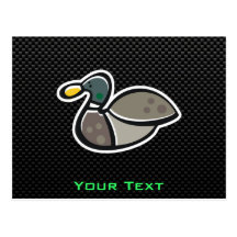 Sleek Duck Postcard