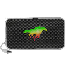 Sleek Horse Racing iPod Speaker
