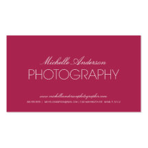SLEEK PHOTOGRAPHER | PHOTOGRAPHY BUSINESS CARD