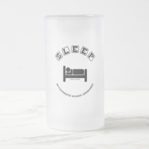 Sleep My Favourite Modus Operandi (Sign Humour) Coffee Mug