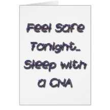 sleep with a CNA Cards