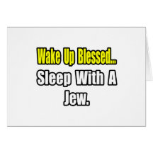 Sleep With a Jew Cards