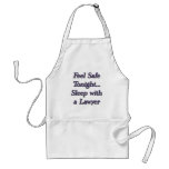 sleep with a lawyer apron