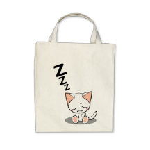 Sleeping cat キャンバスバッグ