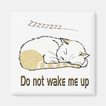 sleeping cat 2 冷蔵庫用マグネット