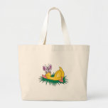 sleeping duck with butterfly bag