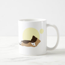 Sleeping Kitten Coffee Mug