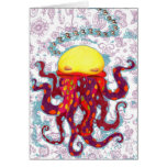 Sleeping Octopus Cards