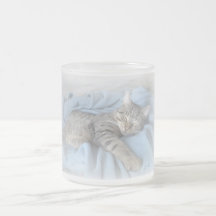 Sleepy Kitty Mug
