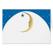 Sleepy Moon Cards