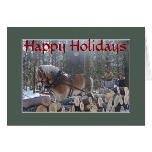 SLEIGH BELLS RING Christmas Card