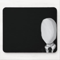 Slenderman Mousepad mousepads