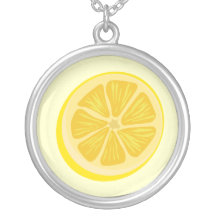 Slice of Lemon Necklace
