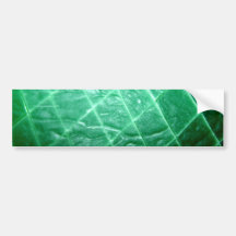Sliced Green Wax Bumper Sticker