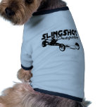 slingshot dragster vintage drag racing pet tee shirt
