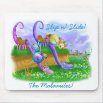 Slip n' Slide! mousepads