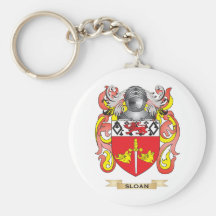 Sloan Coat of Arms (Family Crest) Key Chains