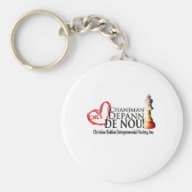 Slogan Line Key Chain