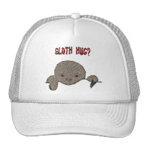 Sloth Hug Baby Sloth Trucker Hats