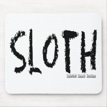Sloth Logo Mousepads