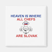 Slovak Chefs Fridge Magnets