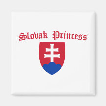 Slovak Princess COA Magnet