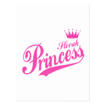 Slovak Princess Postcards