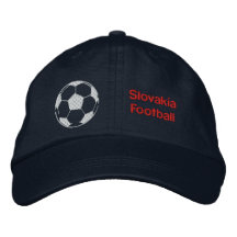 Slovakia Football soccer ball hat for Slovaks Embroidered Baseball Caps