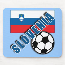 SLOVENIA World Soccer Fan Tshirts Mouse Pad