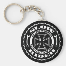 Slow Rider Keychain