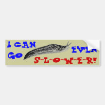 Slug-Off! Bumper Sticker