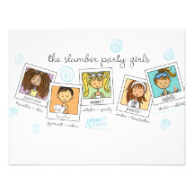 slumber party girls announcement