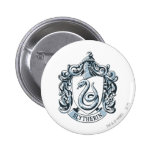 Slytherin Crest Blue buttons