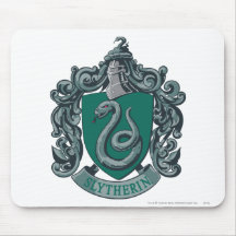 Slytherin Crest Green Mouse Pad