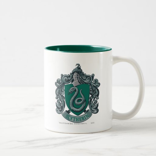 Slytherin Crest Green Mugs