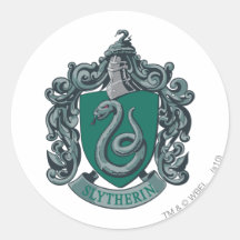 Slytherin Crest Green Sticker