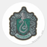 Slytherin Crest Round Stickers