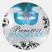 Small - Classy Masquerade Sticker