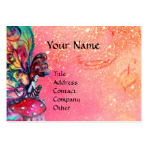 Small Elf of Mushrooms Business Card