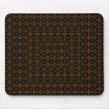 Small Fire Grid Mouse Pads