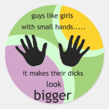 small hands sticker