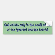 Small Minds Bumper Sticker