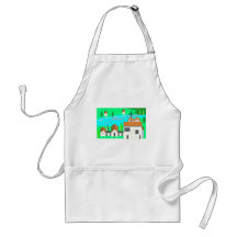 SMALL TOWN 1 APRON