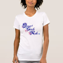 Smart Girls Rule blue Shirts
