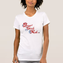 Smart Girls Rule red Tshirts