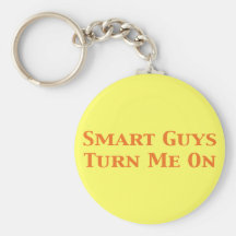 Smart Guys Turn Me On Gifts Keychains