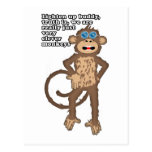 Smart Monkey Post Card