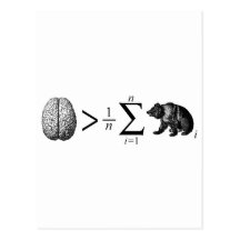 Smarter Than The Average Bear Postcard