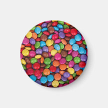 Smarties Background Refrigerator Magnets