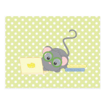 Smarty Mouse Postcard